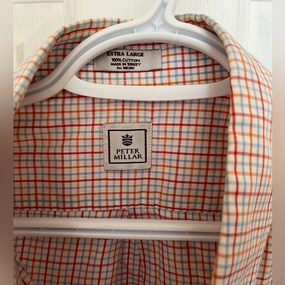 Peter Millar XL Pebble Beach Dress Shirt - Picture 3 of 4